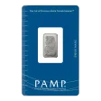1 Gram Pamp Suisse Platinum Bar .9995 Fine Fortuna In Assay