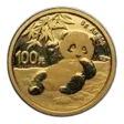 China 8 gram Gold Panda BU (Abrasions)