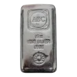 ABC Bullion 10oz Fine Silver 999.5 Cast Bullion Bar