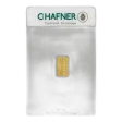 Gold Bar 0.5 g C Hafner