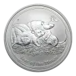 Pre-Owned 2008 Australian Lunar Mouse 1oz Silver Coin - VAT Free