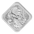 Pre-Owned The Royal Mint UK Britannia and Liberty 1oz Silver Bar