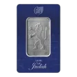 1 oz Lion of Judah Silver Bar In Assay