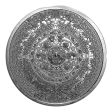 Pre-Owned Aztec Calendar 1oz Silver Round