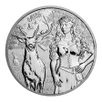 Pre-Owned 2023 Germania Valkyries: Ostara 1oz Silver Coin - VAT Free