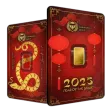1g Gold Germania Mint Year of the Snake (2025)