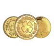 1/2 Gram Gold Coin Uncarded Various Mints