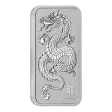 Lunar Dragon 1oz Silver Minted Bar in Pouch