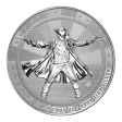 5 oz The Gunslinger Silver Round - Cowboy Series