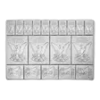 2 oz Silver Bar - SMI Breakway Prepper Eagle Bar (.9999 Fine)