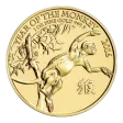 Pre-Owned 2016 UK Lunar Monkey 1oz Gold Coin