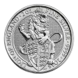 2016 2 oz Silver Great Britain Queen's Beasts - Lion