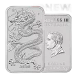 1oz 9999 Silver Dragon Rectangular Coin 2026 - Perth Mint