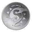 Pre-Owned 2020 Tokelau Equilibrium 1oz Silver Coin - VAT Free