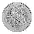 U.K. 2026 £100 1-oz Platinum Tudor Beast Royal Dragon GEM BU
