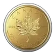 Canadian Maple Leaf 1 gram Gold 2022