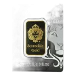 1 Troy oz Scottsdale Lion .9999 Fine Gold Bar in Assay