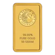 Kangaroo 50g Gold Minted Bar
