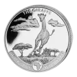 2019 1 oz Geiger The Giraffe Silver Coin - World's Wildlife (First Issue)
