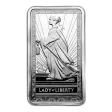 10 oz PAMP Lady of Liberty Silver bar