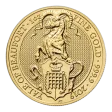 2019 1 oz Great Britain Queen's Beast Gold Coin - Yale