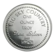 1986 Montana "Treasure State" 1 oz Silver Round Johnson Matthey VINTAGE