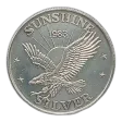 1983 Sunshine Mining 1 oz Silver Round VINTAGE