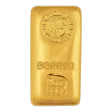 5 oz Gold Bar - Perth Mint (Cast)