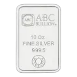 10oz Silver Mint Bar - ABC Eureka