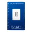 1 Gram Platinum Bar - PAMP Suisse Lady Fortuna (In Assay Card)