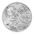 2026 Australian Chinese Myths and Legends Dragon and Horse 1oz Silver Coin