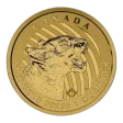 1 oz Call of the Wild Growling Cougar .99999 Gold Coin (2015)