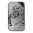 2024 1 oz Asahi Mint Silver Lunar III: Year of the Dragon Bar