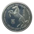 2014 5 oz Golden State Mint Silver Lunar II: Year of the Horse