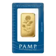 1 oz Gold Bar - PAMP Suisse - Rosa - 999.9 Fine in Sealed Assay