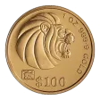 1992 1 oz Singapore Gold Lion Bullion Coin