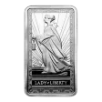 10 oz Silver Bar - PAMP Lady of Liberty Bar