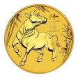 2021 1/20 oz Australia Gold Lunar Ox BU - Series III