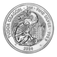 2024 Tudor Beasts 'Tudor Dragon' 2 oz Silver Bullion Coin - Pre-Owned