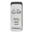 The Royal Mint Cast Silver 500g Bullion Bar - New