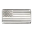 10 oz SilverTowne United States Flag Silver Bar