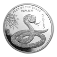 2013 1 oz Silver Year of the Snake Apmex Round
