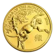 Pre-Owned 2016 UK Lunar Monkey 1/4oz Gold Coin