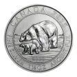 Pre-Owned 2015 Canadian Polar Bear 1.5oz Silver Coin - VAT Free
