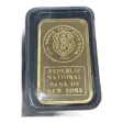1 oz Johnson Matthey Nat Bank of New York Gold Bar (Sealed)