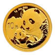 1 gram China Gold Panda - BU - Sealed (Year Varies)