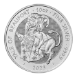 2023 10 oz Silver Great Britain Tudor Beasts - Yale of Beaufort