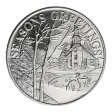 2025 1 oz Season's Greetings - Church Silver Round
