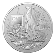 Pre-Owned 2022 Australian Coat of Arms New South Wales 1oz Silver Coin - VAT Free