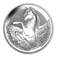 Pre-Owned 2018 British Virgin Islands Reverse Pegasus 1oz Silver Coin - VAT Free